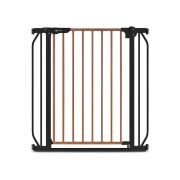 Lionelo - Poarta de siguranta prin presiune Truus Slim, 105 cm, Conform cu standardul europeane de securitate EN1930, Negru/Natur BYNLO-TRUUS_SLIM_BLACK_CARBON_NATURAL