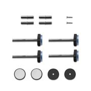 Lionelo - Poarta de siguranta prin presiune Truus Slim, 105 cm, Conform cu standardul europeane de securitate EN1930, Negru/Natur BYNLO-TRUUS_SLIM_BLACK_CARBON_NATURAL