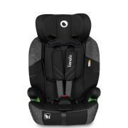 Lionelo - Scaun auto, Levi One i-Size, Universal, Instalare FWF, Cu tetiera reglabila in 10 pozitii, Cu spatar detasabil, 76-150 cm, Conform cu R129, Gri BYNLO-LEVI_ONE_I-SIZE_BLACK_GREY