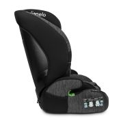Lionelo - Scaun auto, Levi One i-Size, Universal, Instalare FWF, Cu tetiera reglabila in 10 pozitii, Cu spatar detasabil, 76-150 cm, Conform cu R129, Gri BYNLO-LEVI_ONE_I-SIZE_BLACK_GREY