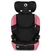 Lionelo - Scaun auto, Levi One i-Size, Universal, Instalare FWF, Cu tetiera reglabila in 10 pozitii, Cu spatar detasabil, 76-150 cm, Conform cu R129, Roz BYNLO-LEVI_ONE_I-SIZE_PINK_ROSE