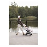 Manusi Calduroase Pentru Carucior Universal, Buzunar Special Pentru Acces Rapid La Telefon, Pentru Vremea Rece, Impermeabile, Inchidere Prin Capse, Khaki Pjb80605211