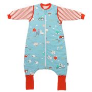 Sac de dormit cu picioruse si maneca lunga detasabila Farmyard 130 cm + manseta 2.5 Tog BBXCJ976-25FSN
