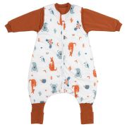 Sac de dormit cu picioruse si maneca lunga detasabila Kangaroo 80 cm + manseta 3.5 Tog BBXCJ541-35FSN
