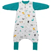 Sac de dormit cu picioruse si maneca lunga detasabila Polar Pals 130 cm + manseta 2.5 Tog BBXCJ966-25FSN