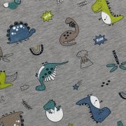 Sac de dormit cu picioruse si talpa antiderapanta Dinosaur 70 cm + manseta 1.0 Tog BBXCJ900-10FN