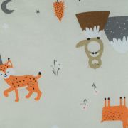 Sac de dormit cu picioruse si talpa antiderapanta Mountain Animals 100 cm + manseta 1.0 Tog BBXCJ773-10FN