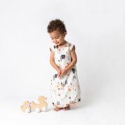 Sac de dormit cu picioruse si talpa antiderapanta Mountain Animals 100 cm + manseta 1.0 Tog BBXCJ773-10FN
