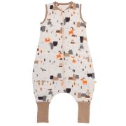 Sac de dormit cu picioruse si talpa antiderapanta Mountain Animals 90 cm + manseta 1.0 Tog BBXCJ772-10FN