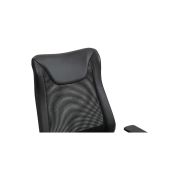 Scaun birou egonomic sl q346, mesh, inaltime reglabila, roti pivotante, cadru polipropilena, 136 kg, negru drm10260