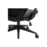 Scaun birou egonomic sl q346, mesh, inaltime reglabila, roti pivotante, cadru polipropilena, 136 kg, negru drm10260