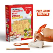 Arkerobox - Set arheologic educational si puzzle 3D, Armata de teracota JEMARK2438