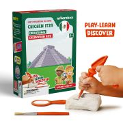 Arkerobox - Set arheologic educational si puzzle 3D, Chichen Itza JEMARK2421