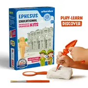 Arkerobox - Set arheologic educational si puzzle 3D, Efes - Biblioteca Celsus JEMARK2292