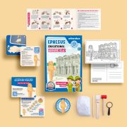 Arkerobox - Set arheologic educational si puzzle 3D, Efes - Biblioteca Celsus JEMARK2292