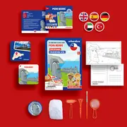 Arkerobox - Set arheologic educational si puzzle 3D, Moai Heads JEMARK2452