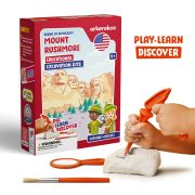 Arkerobox - Set arheologic educational si puzzle 3D, Mount Rushmore JEMARK2469