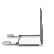 Bariera de protectie pentru pat, Lionelo, Lora XL, Pliabila, Sistem de blocare StandSafe, Geanta de transport inclusa, 150x46 cm, Conform cu BS 7972:2001+A1:2009, Gri BYNLO-LORA_XL_GREY_STONE