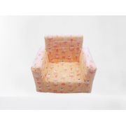 Fotoliu din burete pentru copii MyKids Dancing Bunny Pink 00086827