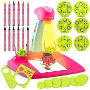 Proiector pentru desene cu accesorii incluse ricokids 772000 - roz edeedi772000