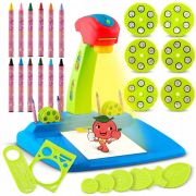 Proiector pentru desene cu accesorii incluse ricokids 772001 - albastru edeedi772001