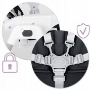Scaun de masa pentru copii ricokids tulo 700603 - negru edeedi700603