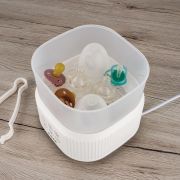 Sterilizator cu aburi si functie de uscare pentru biberoane, detartrare automata, 5 biberoane, Reer VapoDryS 36130