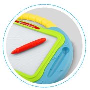 Tabla magnetica pentru desenat cu accesorii incluse ricokids 772100 - albastru edeedi772100