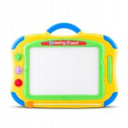 Tabla magnetica pentru desenat cu accesorii incluse ricokids 772101 - galben edeedi772101