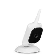 Video monitor, Lionelo, Babyline 3.2, Full HD, Comunicare bidirectionala, 2.8 inch, Cu sunete si mod de noapte, Cu 5 niveluri de detectare a sunetului, Alb BYNLOC-BABYLINE_3.2_WHITE