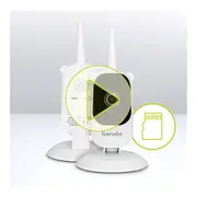 Video monitor, Lionelo, Babyline 3.2, Full HD, Comunicare bidirectionala, 2.8 inch, Cu sunete si mod de noapte, Cu 5 niveluri de detectare a sunetului, Alb BYNLOC-BABYLINE_3.2_WHITE