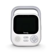 Video monitor, Lionelo, Babyline 3.2, Full HD, Comunicare bidirectionala, 2.8 inch, Cu sunete si mod de noapte, Cu 5 niveluri de detectare a sunetului, Alb BYNLOC-BABYLINE_3.2_WHITE