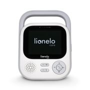 Video monitor, Lionelo, Babyline 3.2, Full HD, Comunicare bidirectionala, 2.8 inch, Cu sunete si mod de noapte, Cu 5 niveluri de detectare a sunetului, Alb BYNLOC-BABYLINE_3.2_WHITE