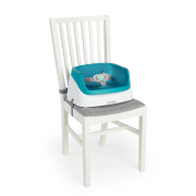 Ingenuity - booster toddler smartclean, peacock blue bbb11786