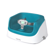 Ingenuity - booster toddler smartclean, peacock blue bbb11786