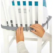 Ingenuity - booster toddler smartclean, peacock blue bbb11786