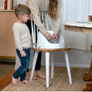 Ity by ingenuity - scaun de masa easy clean booster, oat bbb12622
