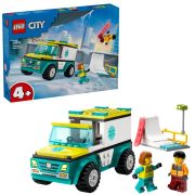 LEGO CITY AMBULANTA DE URGENTA SI PRACTICANT DE SNOW BOARDING 60403 VIVLEGO60403