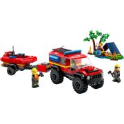 LEGO CITY CAMION 4X4 SI BARCA DE POMPIERI 60412 VIVLEGO60412