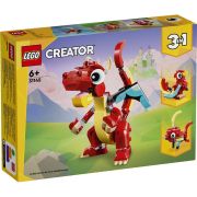 LEGO CREATOR 3IN1 DRAGON ROSU 31145 VIVLEGO31145