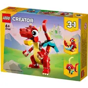 LEGO CREATOR 3IN1 DRAGON ROSU 31145 VIVLEGO31145