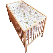 Lenjerie patut hubners buburuza 5 piese alb hublenhb5a