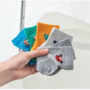 Set 5 perechi de sosetele pentru baietei - Animals LISKK2022-175-C24