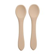 Set Lingurite din silicon, AppeKids - Bubble Beige KRTAK275503
