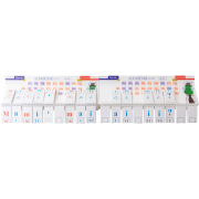 Alfabetar magnetic Tabla Clasa 1 9 litere NumLit AF-MTLM BBJAF-MTLM_Initiala