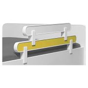 Paravan Detasabil Protectie Pat Copii - Alb/galben 70 X 18 Cm - ASC-par-ag