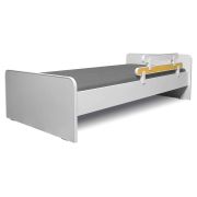 Paravan Detasabil Protectie Pat Copii - Alb/galben 70 X 18 Cm - ASC-par-ag
