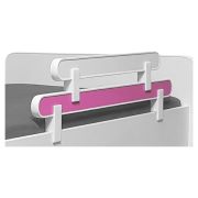 Paravan Detasabil Protectie Pat Copii - Alb/roz 70 X 18 Cm - Pc-p-par-apnk
