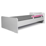 Paravan Detasabil Protectie Pat Copii - Alb/roz 70 X 18 Cm - Pc-p-par-apnk
