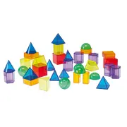 Set 36 corpuri geometrice translucide pentru tablete si mese luminoase - oketik73075